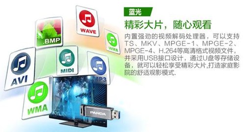乐享3D大屏 熊猫51寸电视仅售2499元，画面处理器引领视觉新体验